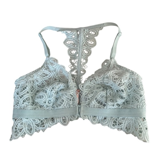 ThirdLove Boho Lace Front Closure Bralette in Daydream, Size S - Picture 5 of 9